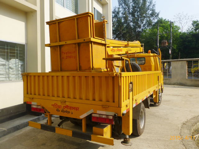 Our Aerial Platform Trucks in Bangladesh 02